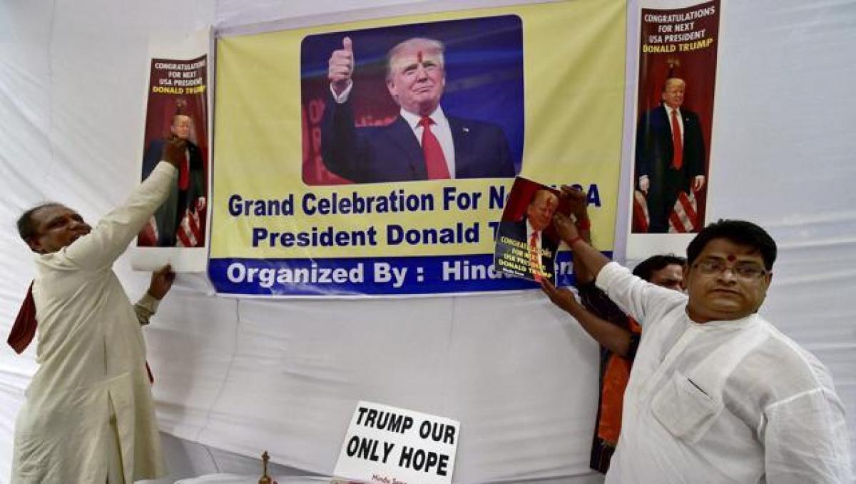 Even before the election, Hindu Sena celebrates Trump ‘victory’